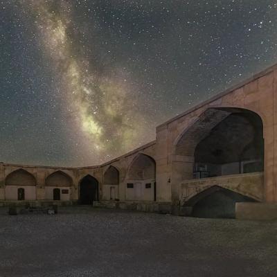 کاروانسرای قصر بام , سمنان Qasr-e-Bahram Caravansari, Semnan province, Iran.