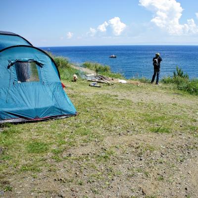 image of Camping near Baikal Lake ,  Siberia
